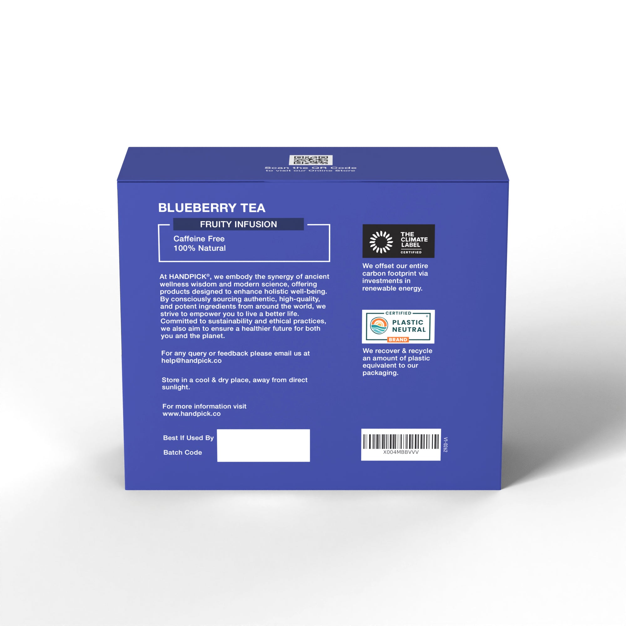 Blueberry Tea Herbal Infusion