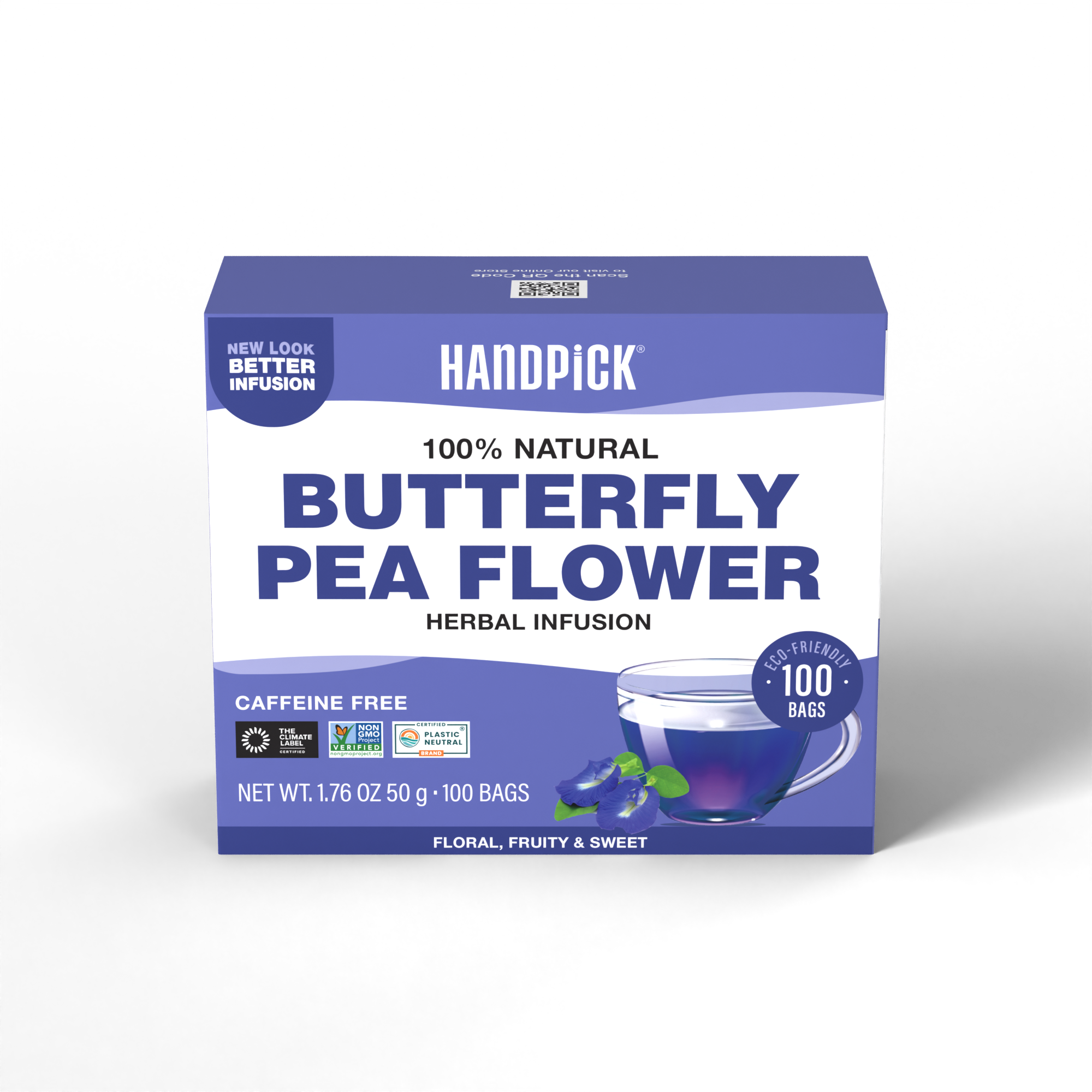 Butterfly Pea Flower Herbal Infusion