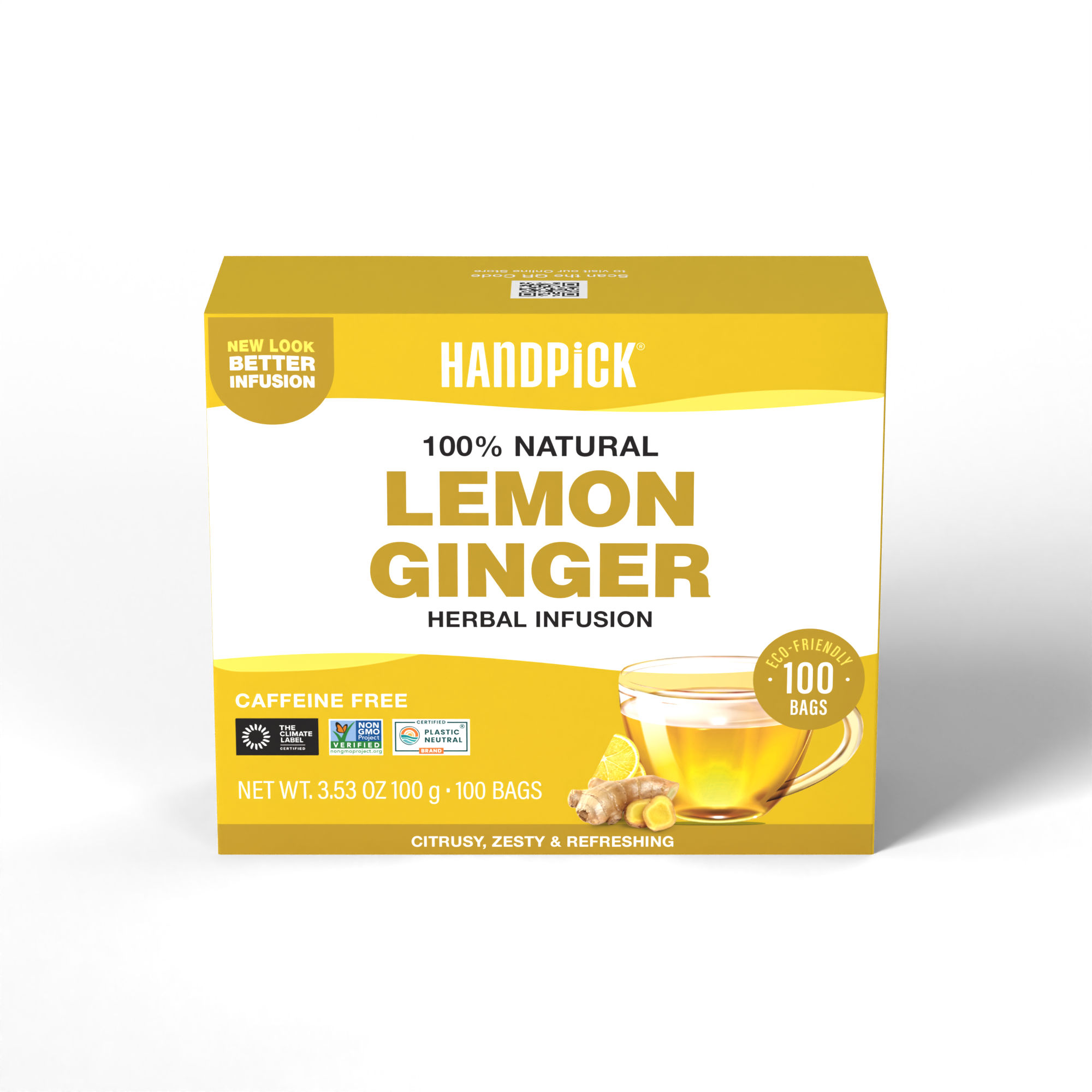 Lemon Ginger Herbal Infusion