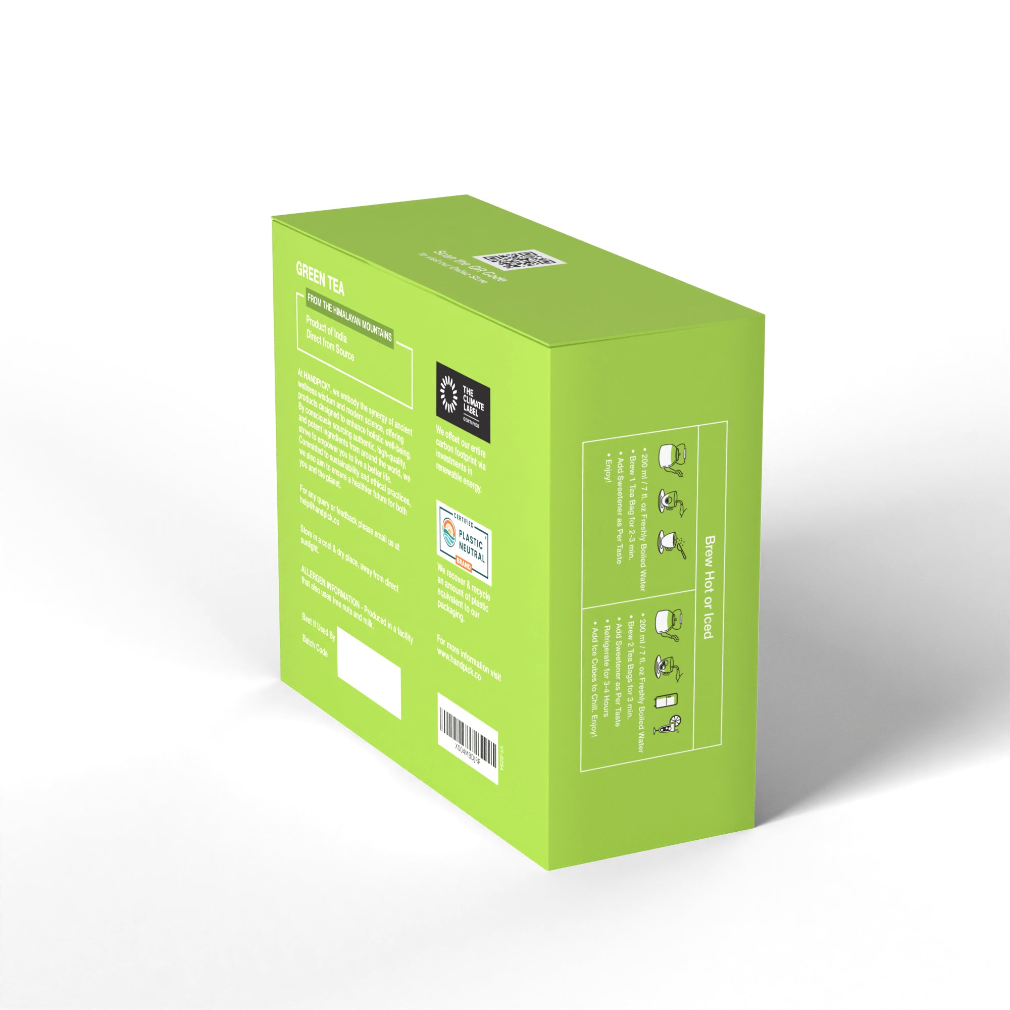 Certified Organic Green Tea