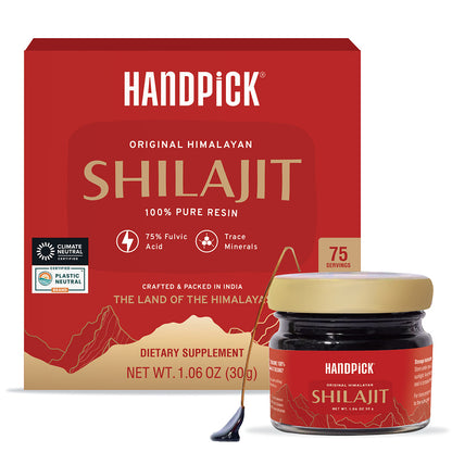 HANDPICK Original Himalayan Shilajit – 75 Servings