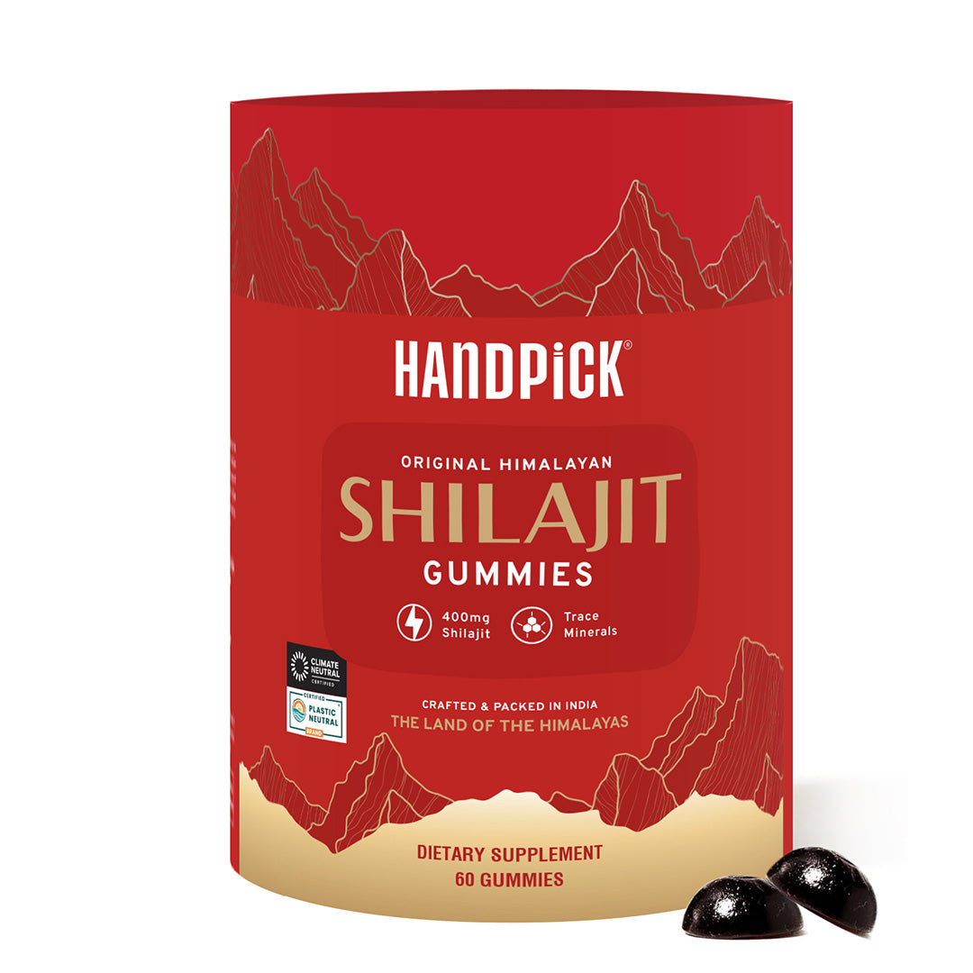 HANDPICK Original Himalayan Shilajit 60 Gummies - Pack of 3