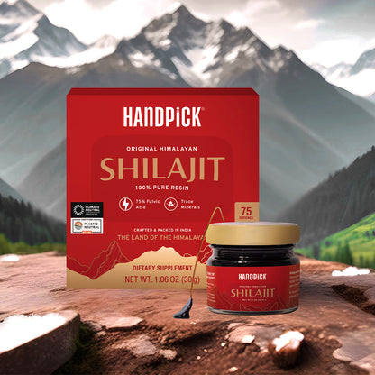 HANDPICK Original Himalayan Shilajit – 75 Servings