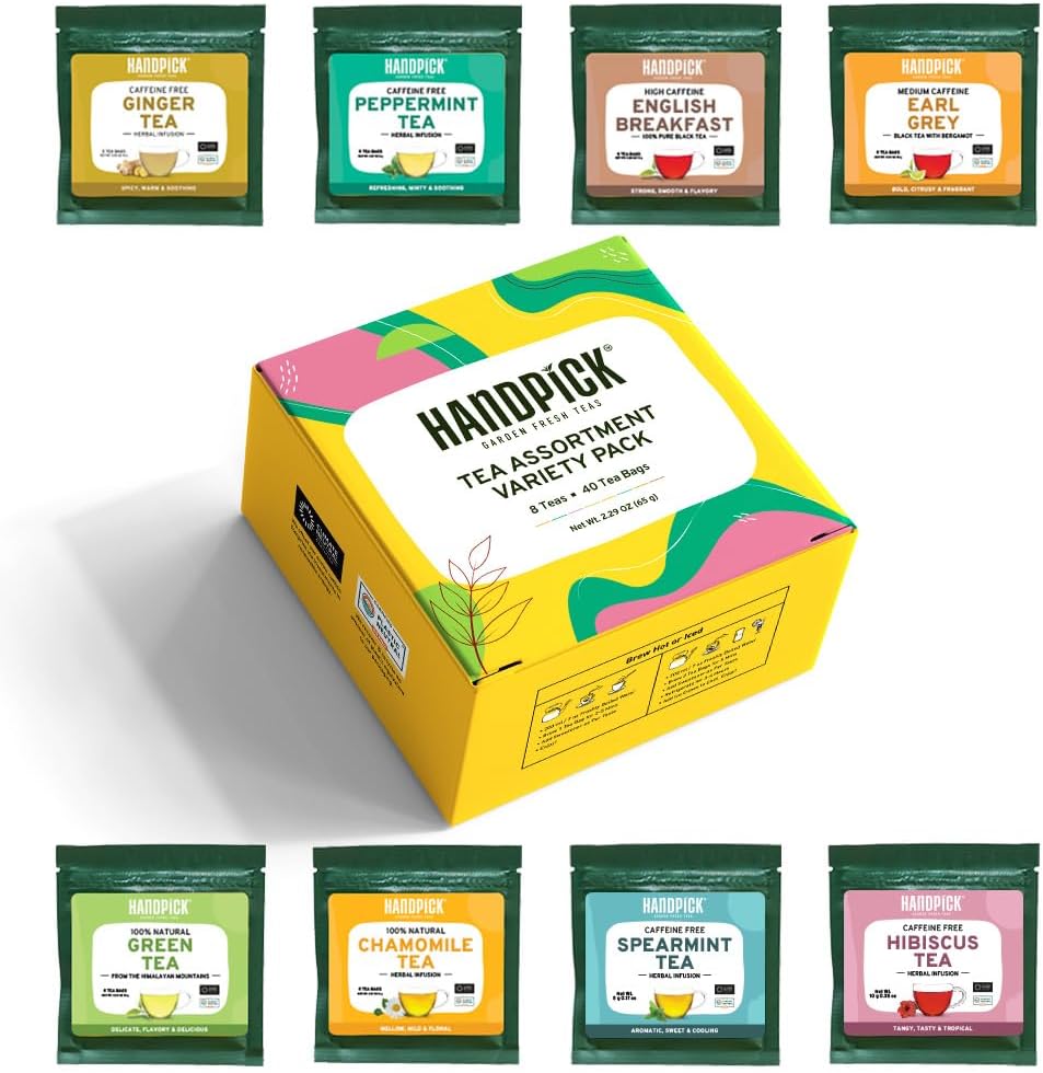 Assorted Tea Sampler Gift Set (40 TB)