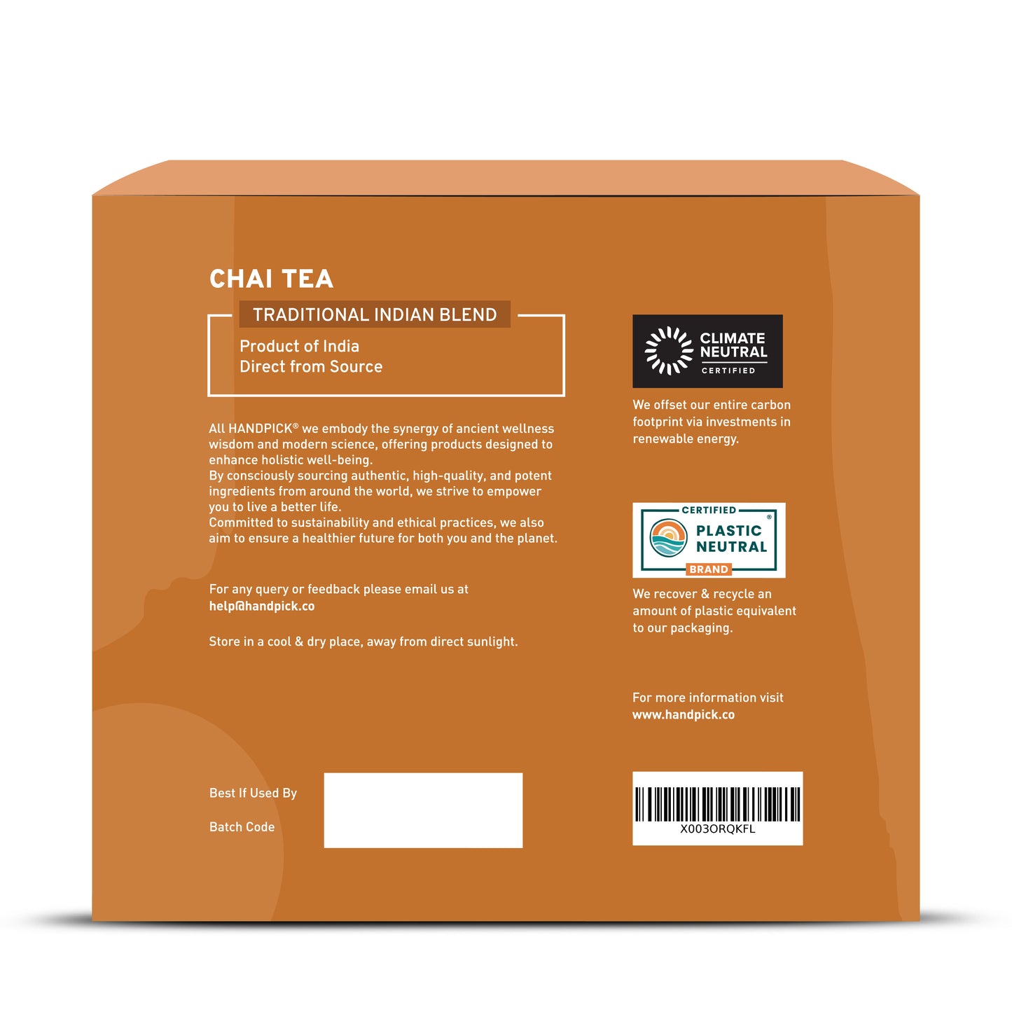 Chai Tea Bags (100 Count)