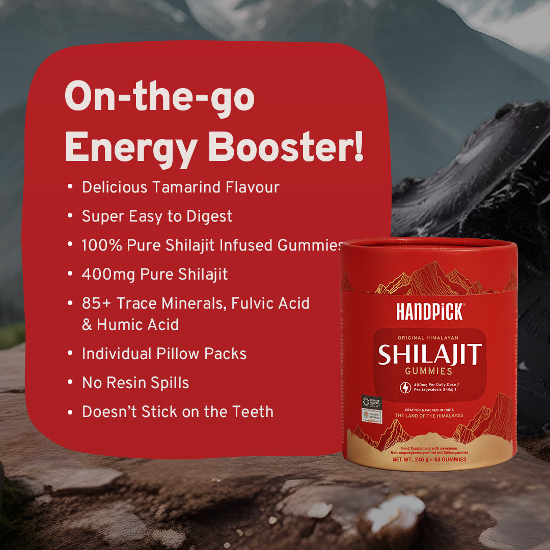 Original Himalayan Shilajit Gummies for Energy