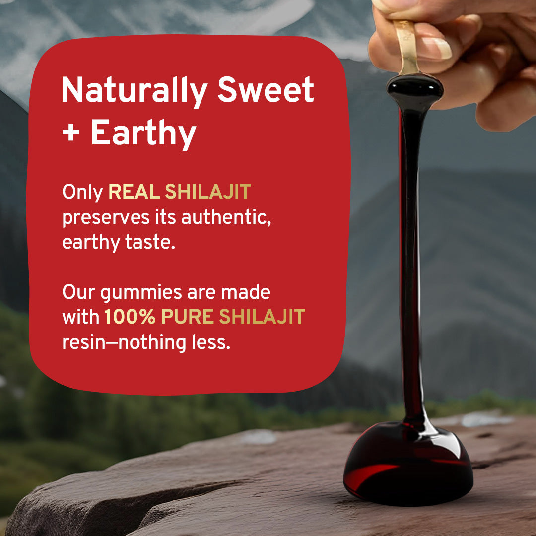 Original Himalayan Shilajit Gummies for Muscle Building