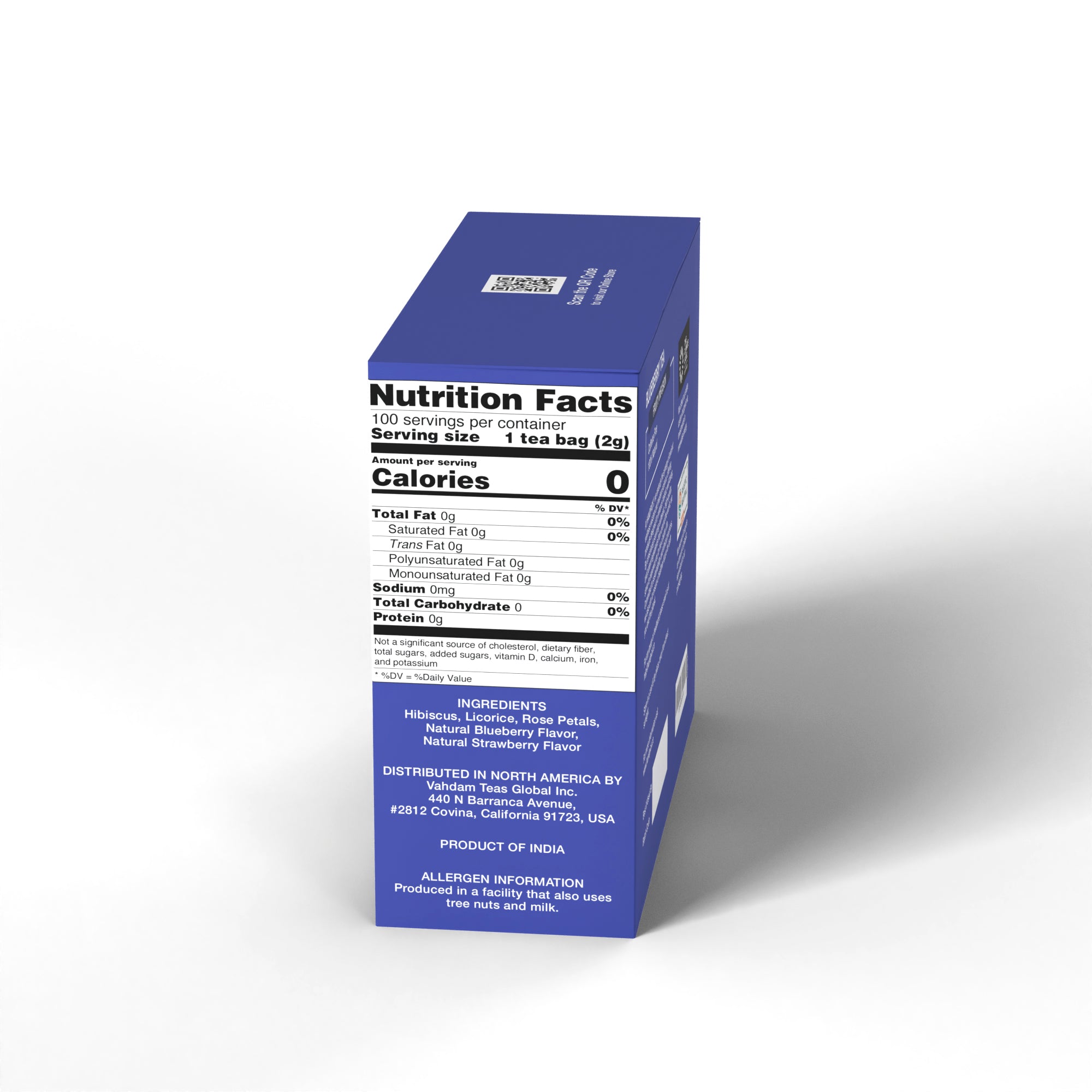 Blueberry Tea Herbal Infusion