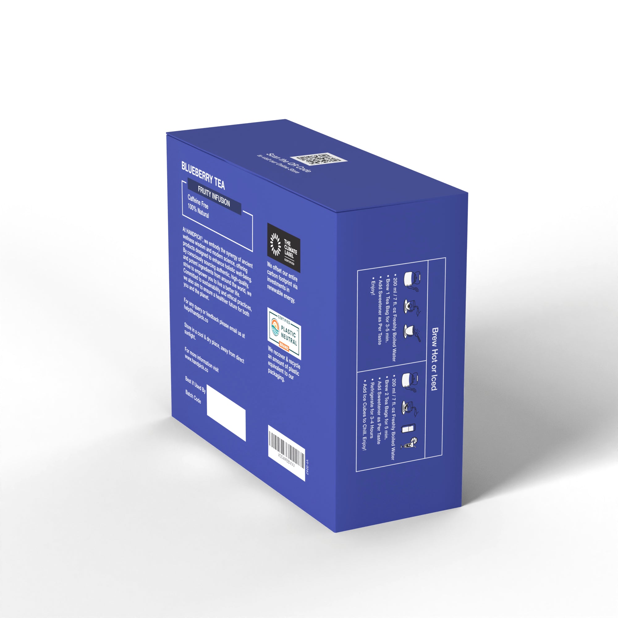 Blueberry Tea Herbal Infusion