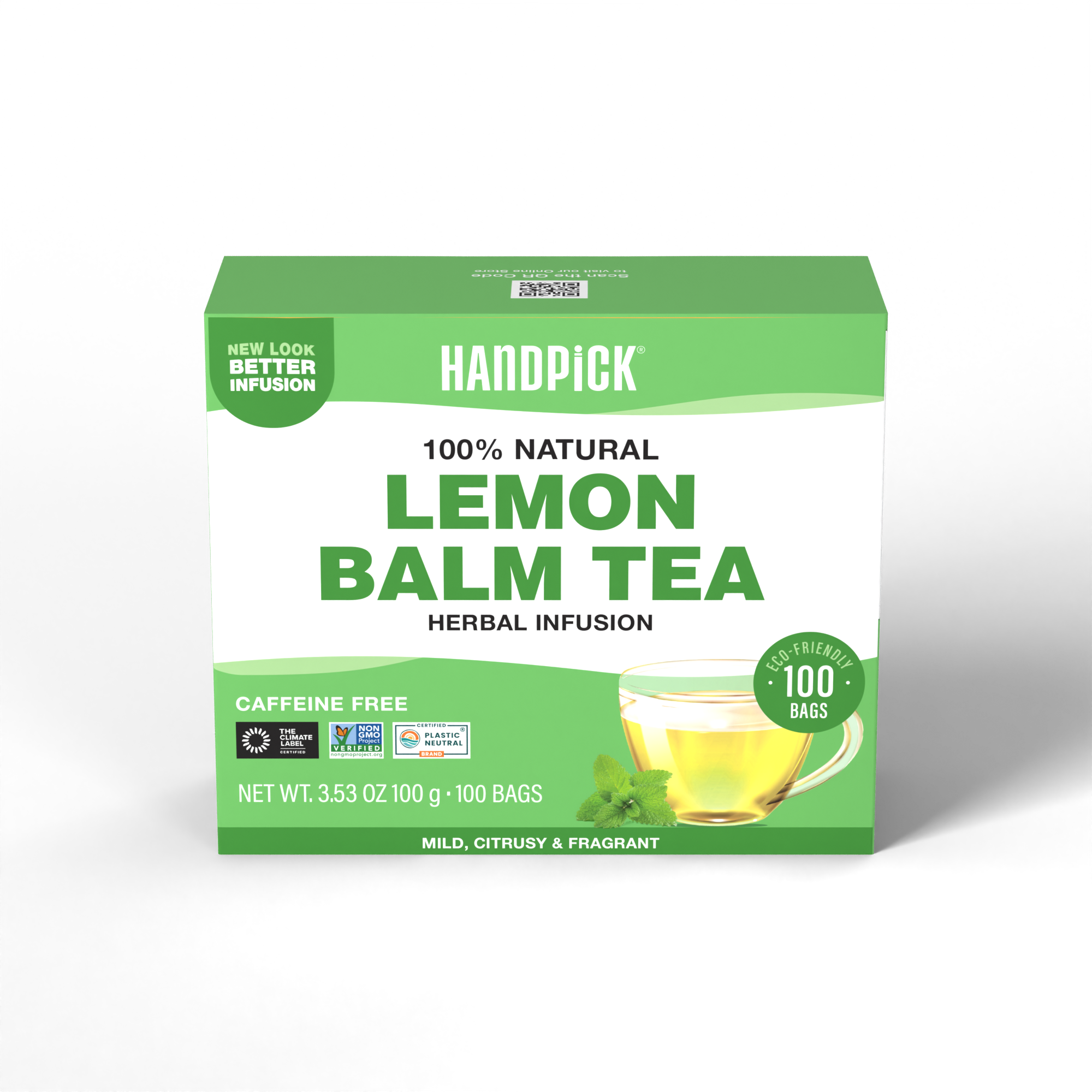 Lemon Balm Tea Herbal Infusion