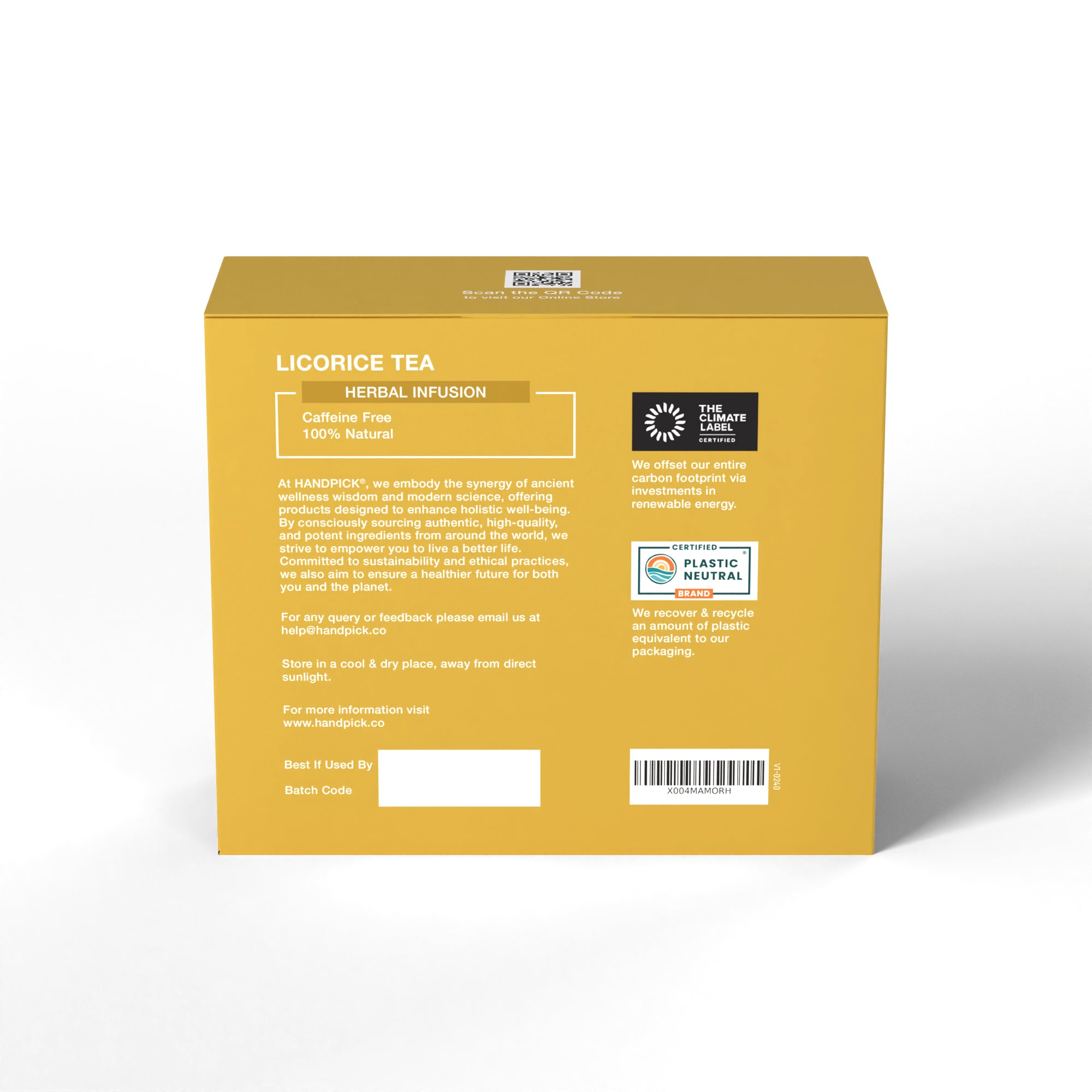 Licorice Tea Herbal Infusion