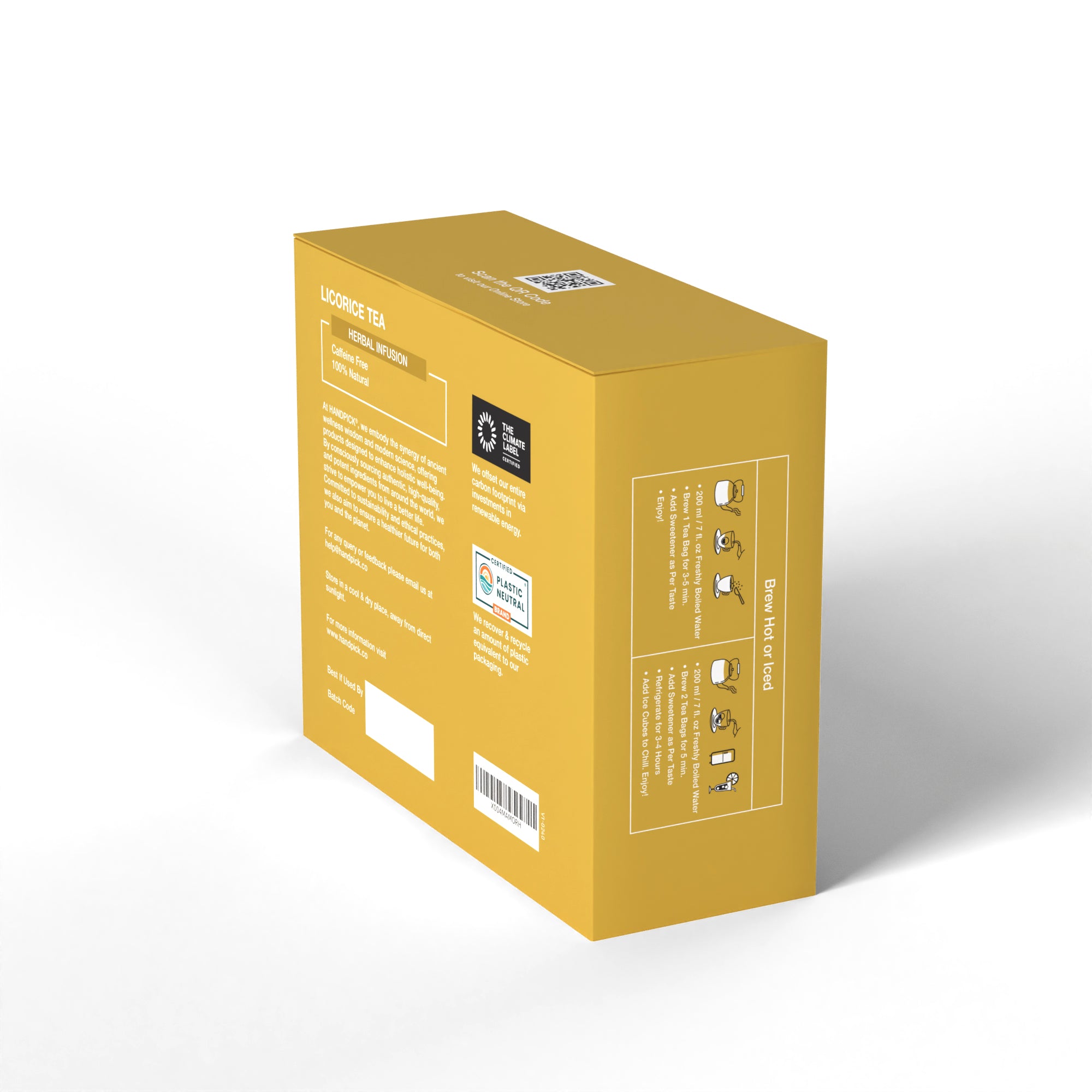 Licorice Tea Herbal Infusion