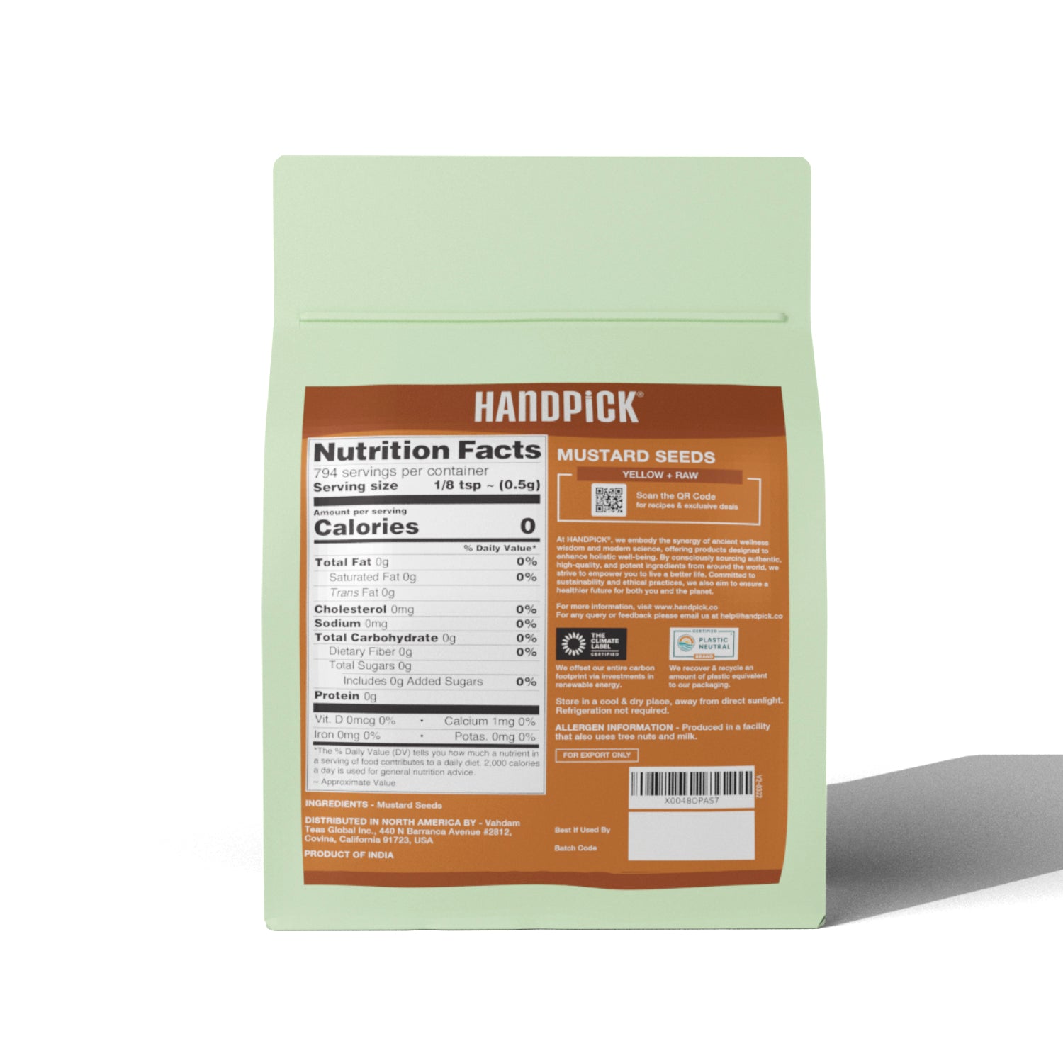 Mustard Seeds (Yellow)