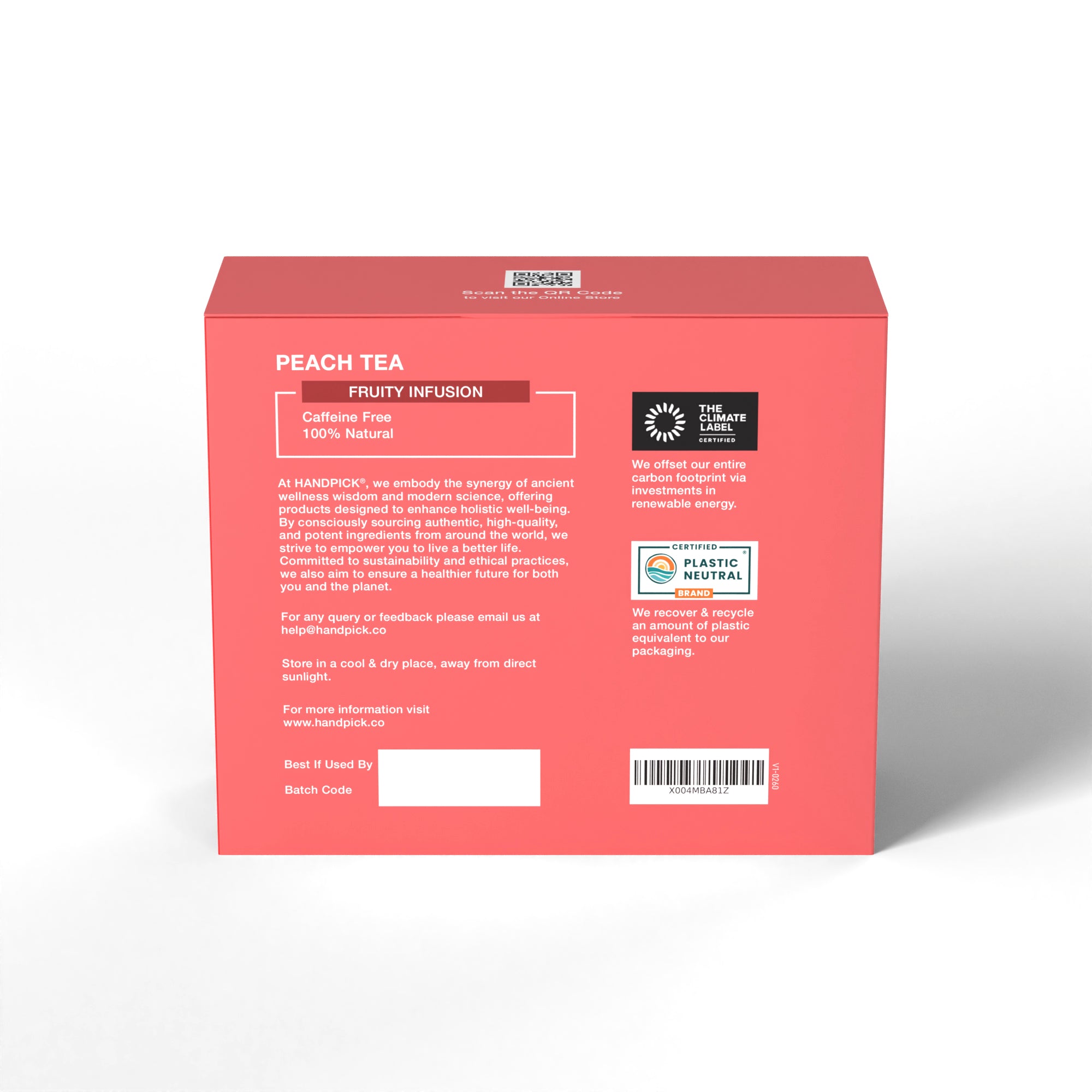 Peach Tea Herbal Infusion