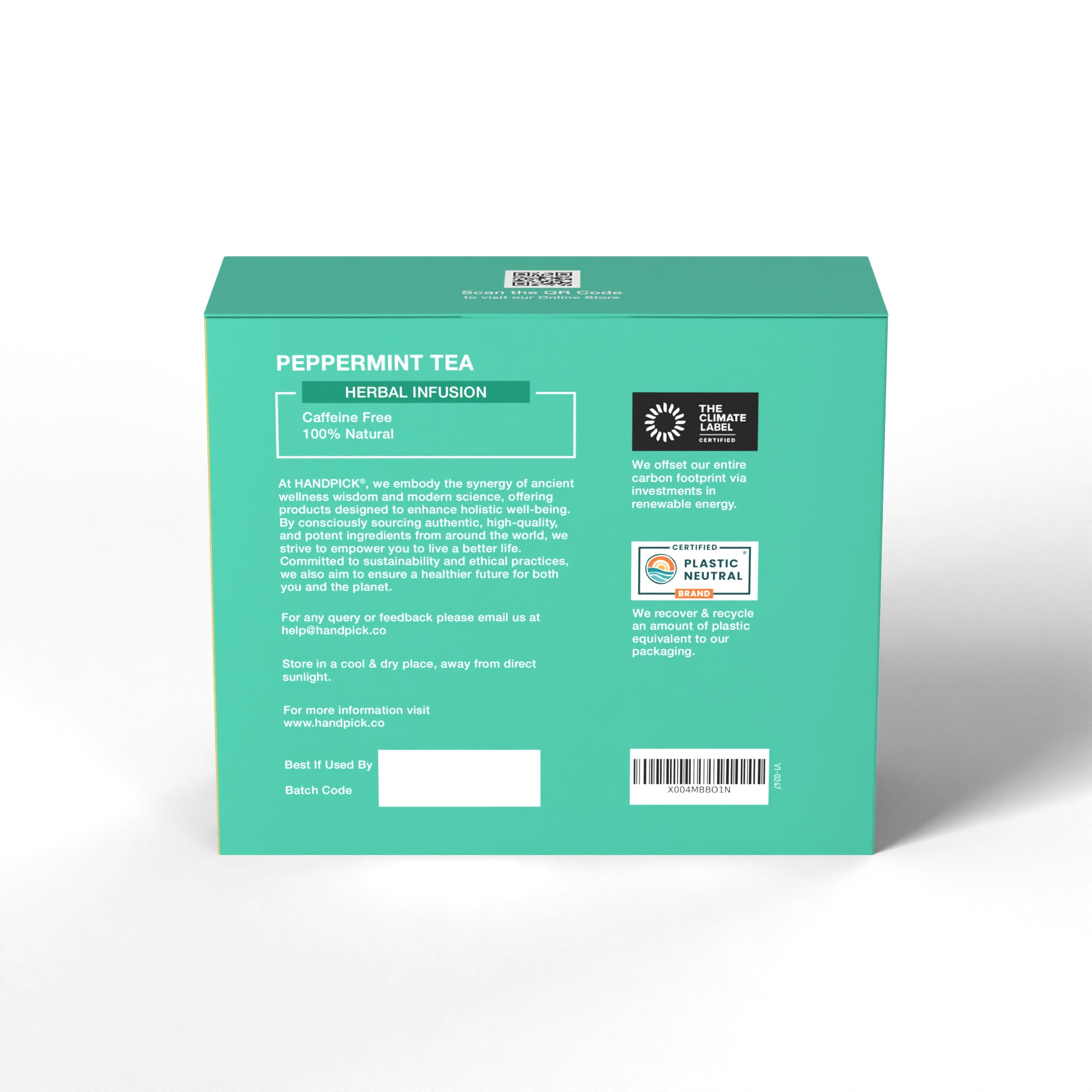 Peppermint Tea Herbal Infusion