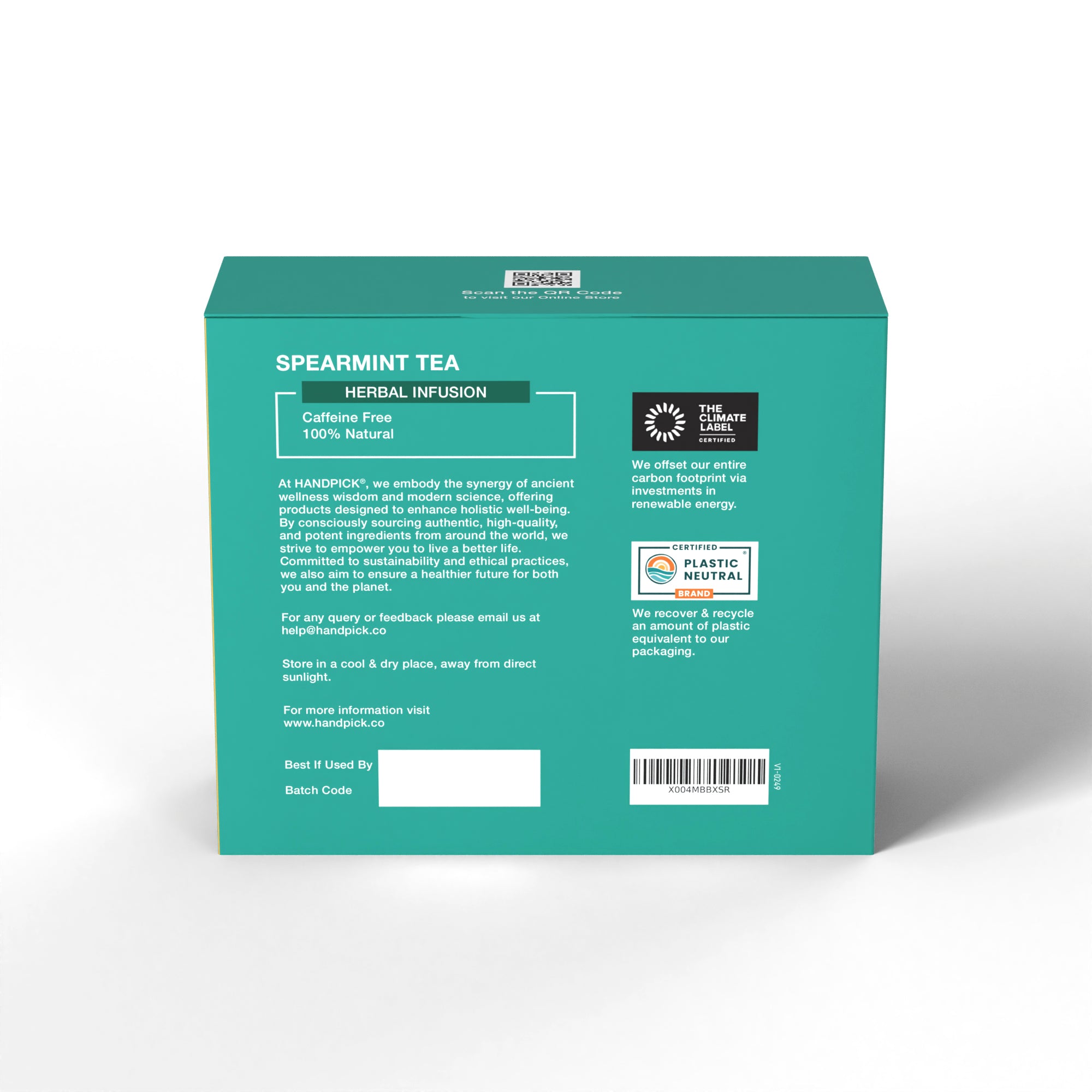 Spearmint Tea Herbal Infusion