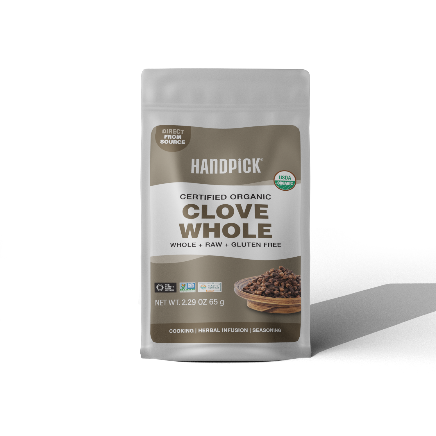 Certified Organic Whole Cloves