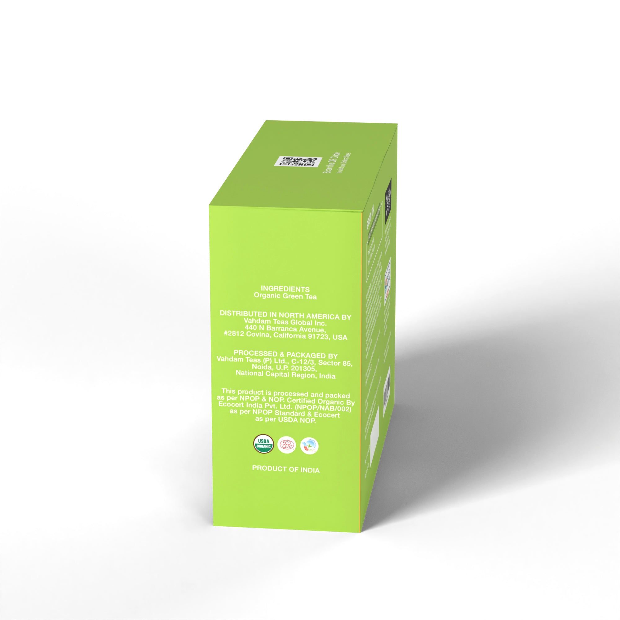 Certified Organic Green Tea