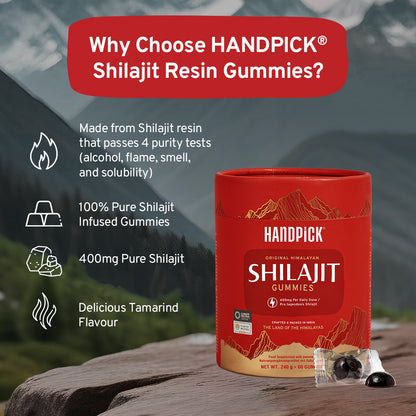 Original Himalayan Shilajit Gummies for Muscle Building